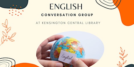 English Conversation Group at Kensington Central Library (IN PERSON) primary image