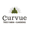 Logotipo de Curvue Tree Farm + Gardens