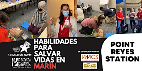 Imagem principal do evento Habilidades Para Salvar Vidas en Marín - Point Reyes Station