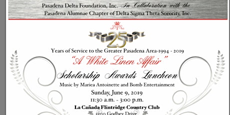 "A White Linen Affair" Scholarship Awards Luncheon 2019 primary image