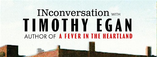 Bild für die Sammlung "INconversation with Timothy Egan"
