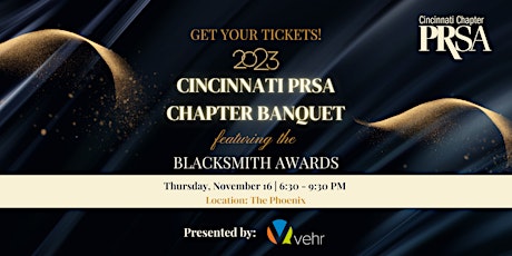 Imagen principal de 2023 Cincinnati PRSA Chapter Banquet