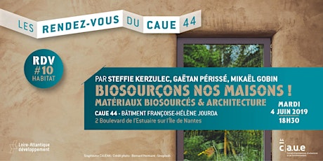 Image principale de RDV du CAUE #10 : Biosourçons nos maisons ! Matériaux biosourcés & architecture