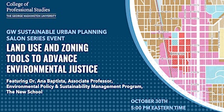 Primaire afbeelding van GW Salon Series: Land Use and Zoning Tools to Advance Environmental Justice