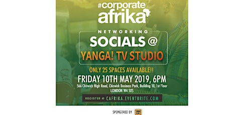 Corporate Afrika Socials at YANGA TV! primary image