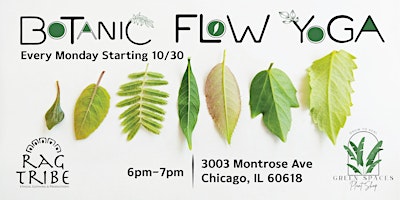 Botanic Flow Yoga ~ Weekly Class primary image