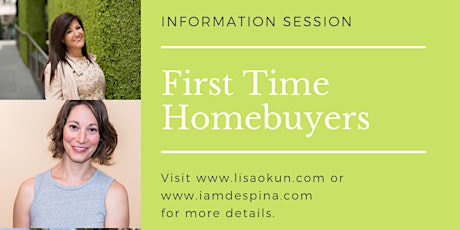 First Time Homebuyers Information Session primary image
