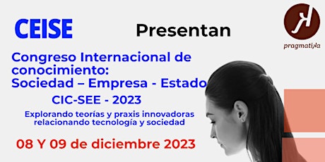 Congreso Internacional de conocimiento: Sociedad – Empresa - Estado (2023) primary image