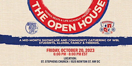 Words Beats & Life: The Open House primary image