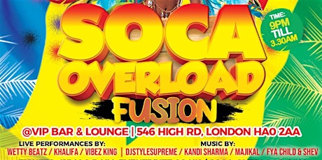 Soca Overload Fusion St Vincent Pre-independence primary image