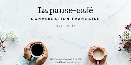 La Pause-café: classe de conversation française primary image