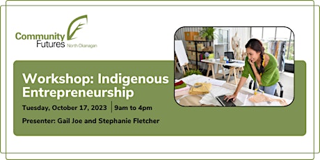 Workshop: Indigenous Entrepreneurship primary image