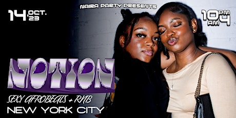 MOTION — Afrobeats & R&B Party primary image