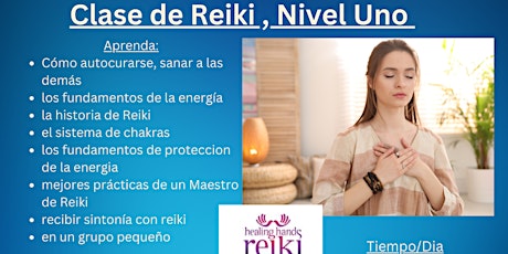 Learn Reiki en Espanol / Aprenda Reiki Nivel Uno! Reiki en Espanol