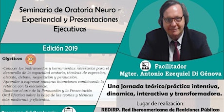 Imagen principal de Seminario de ORATORIA NEURO – EXPERIENCIAL (Actividad arancelada)