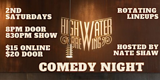 Image principale de High Water Comedy Night