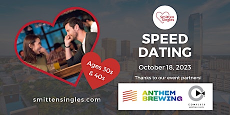 Imagem principal do evento Classic Speed Dating - Oklahoma City (Ages 30s and 40s)