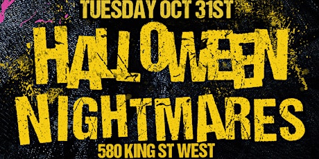 Halloween Nightmares @ Century Nightclub / Oct 31 primary image