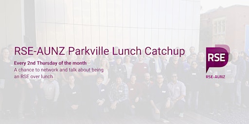 Primaire afbeelding van RSE Parkville Lunch Catchup