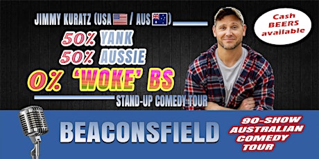 STAND-UP comedy @ BEACONSFIELD, TAS (Beaconsfield Community Centre) primary image