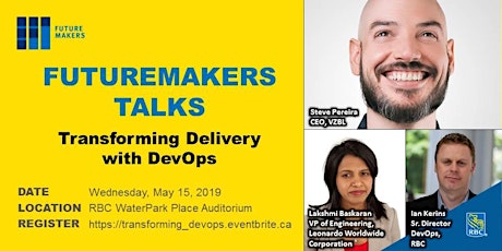 FutureMakers Talks: Transforming Delivery with DevOps primary image