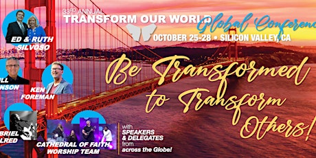 Primaire afbeelding van 33rd ANNUAL TRANSFORM OUR WORLD™ VIRTUAL GLOBAL CONFERENCE