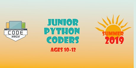 Junior Python Coders (Ages 10-12)  Session I primary image