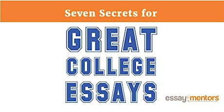 Free College Essay Writing Workshop primary image