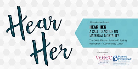 Hear Her: A Call to Action on Maternal Mortality  primary image