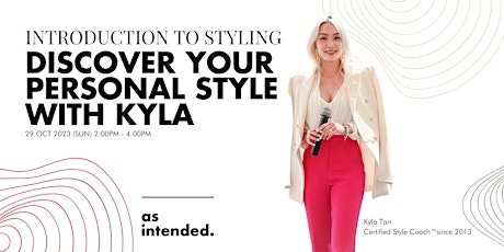 Primaire afbeelding van Introduction to Styling - Discover the Power of your Personal Style
