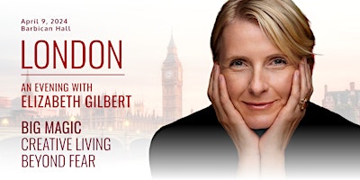 Imagem principal do evento An Evening with Elizabeth Gilbert in London