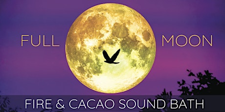 Full Beaver Moon ~ Cacao & Fire Ceremony Sound Bath primary image