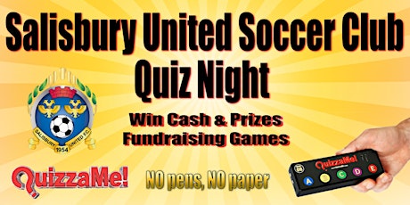 Salisbury United Soccer Club Quiz Night primary image