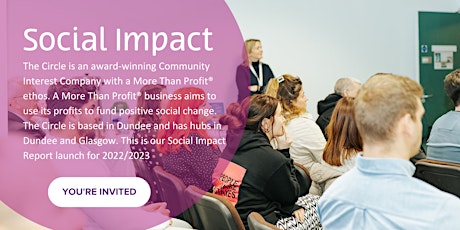 Imagem principal do evento The Circle's Social Impact Report Hybrid Event