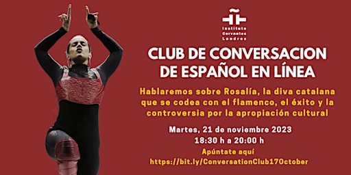 Hauptbild für Online Spanish Conversation Club - Tuesday, 21 November - 6.30 PM