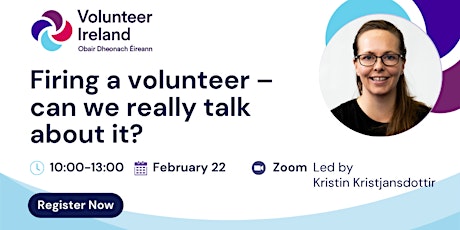 Immagine principale di Firing a volunteer – can we really talk about it? 