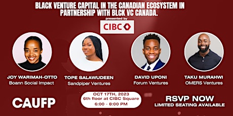 BLACK VENTURE CAPITAL IN THE CANADIAN ECOSYSTEM primary image