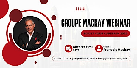 Imagen principal de Groupe Mackay Webinar