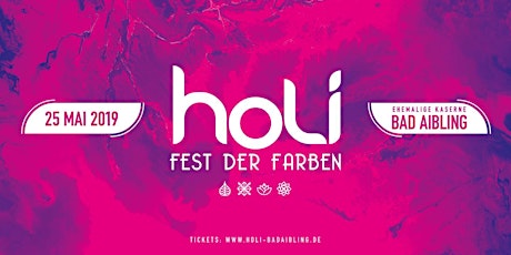 Hauptbild für Holi - Fest der Farben - 2019