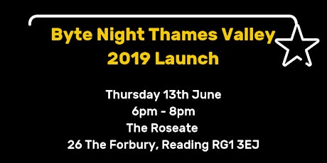 Byte Night Thames Valley 2019 Launch primary image
