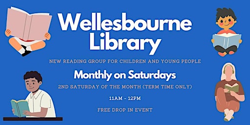 Image principale de Drop-in Reading Group @ Wellesbourne Library (for Children & Young People)