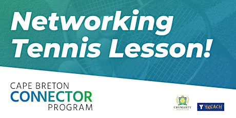 Networking Tennis Lesson with the Cape Breton Connector Program!  primärbild