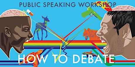 Primaire afbeelding van Let's Debate| Public speaking workshop