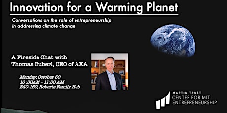 Primaire afbeelding van Innovation for a Warming Planet: A Fireside Chat with Thomas Buberl