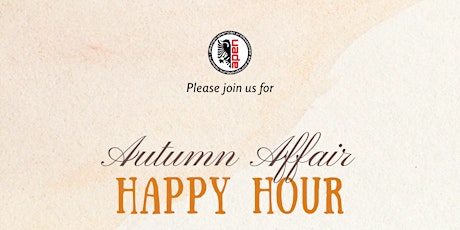 Image principale de APEN: Autumn Affair Happy Hour