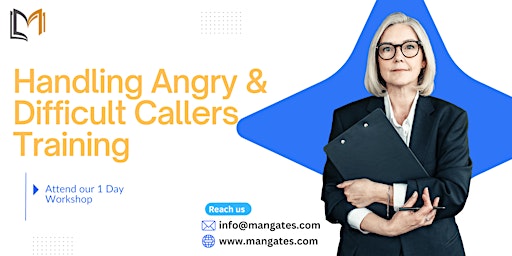 Imagem principal do evento Handling Angry and Difficult Callers 1 Day Training in Columbus, OH