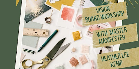 Immagine principale di Hybrid Vision Board Workshop: Manifest Your Dreams 