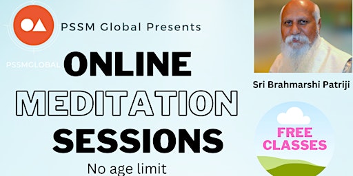 Imagem principal do evento PSSM Global Free Online Meditation - Everyday