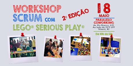 Imagem principal do evento 2ª edição Workshop PLAY SCRUM com LEGO® SERIOUS PLAY®