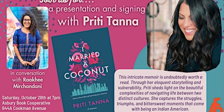 Presentation and Signing with Priti Tanna author of I Married A Coconut primary image